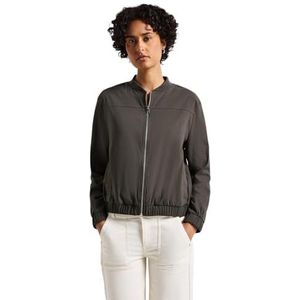 Street One - Dames Blouson - Bruin - Katoenmix met Stretch