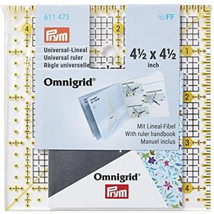 Prym - Prym omnigrid Universal (4,5 x 4,5 inch) liniaal - 1 Stuk