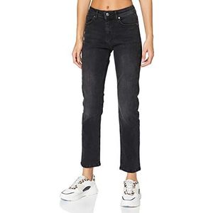 Lee Cooper dames Fran Slim Fit jeans broek, donkergrijs, standaard