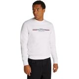 Tommy Hilfiger - Mw0mw35530 - Sweatshirt - Blauw - Katoenmix
