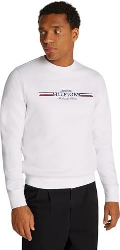 Tommy Hilfiger - Mw0mw35530 - Sweatshirt - Blauw - Katoenmix