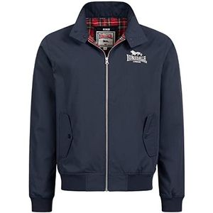 Lonsdale Heren Classic All-weather jas, Navy/Silver, XXL