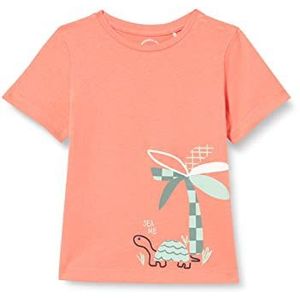 s.Oliver T-shirt met korte mouwen, korte mouw, Oranje, 80