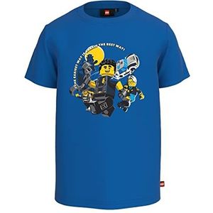 LEGO City Jongens T-Shirt Politie LWTaylor 125, 557 Blauw, 98 Kinderen