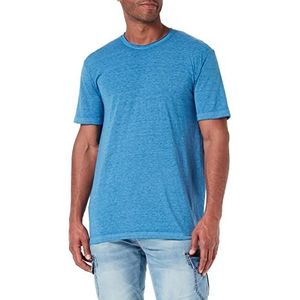 TOM TAILOR Uomini Basic T-shirt 1031652, 28853 - Vallarta Blue, XXS