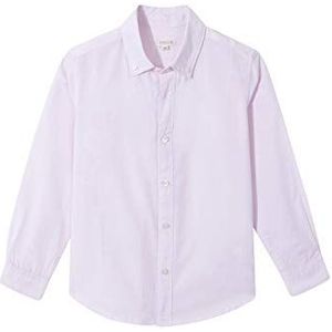 Gocco Camisa Mil Rayas Overhemd voor jongens, Roze (Roze Claro 3p), 140 cm