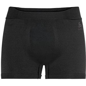 Odlo Functioneel ondergoed boxershorts PERFORMANCE WARM ECO, zwart - new odlo grafiet grijs, S