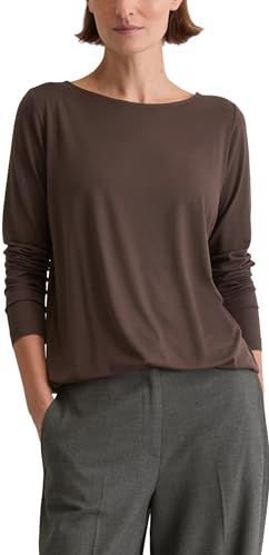 Marc O'Polo Shirt  donkerbruin