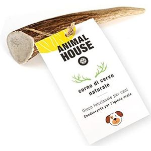 ANIMAL HOUSE - Hertengewei 5 stuks - 100% natuurlijk kauwen - Versterking van de mondhygiëne - Robuust en duurzaam - Verkrijgbaar in alle maten (XS)