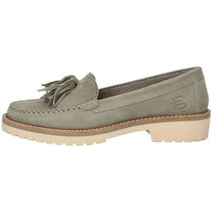 BAGATT Dames D31-AID63 Loafers, groen, 36 EU, groen, 36 EU