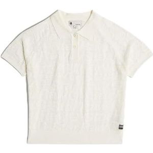 Gebreide Trui - Logoprint - Knitwear - Kwartmouw - Normale Pasvorm