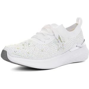 Ara - Maya - Slip-on Sneakers - Wit - Brei-look - H-breedte