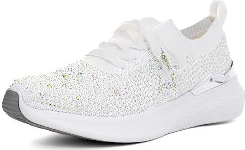 Ara - Maya - Slip-on Sneakers - Wit - Brei-look - H-breedte