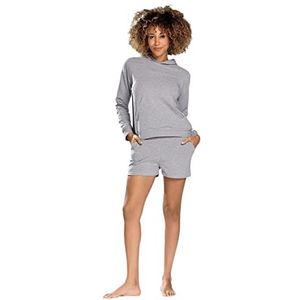 DKaren Dames joggingpak set katoen coco kleding, grijs, XL