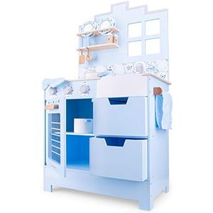 New Classic Toys 11069 Kinderkeuken Delfts Blauw