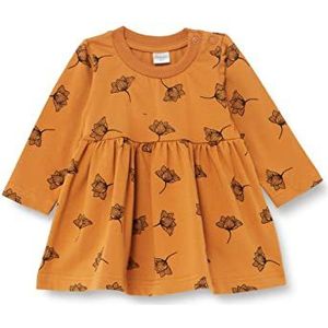 Pinokio Jurk Magic Vibes, 95% katoen, 5% elastaan, inca's goud met bloemen, meisjes 62-122 (74), inkas gold magic vibes, 74 cm