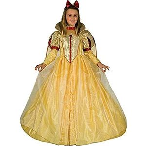 Fiori Paolo 26298 - Sneeuwwitje prinses carnaval atelier 4-5 anni Giallo/Oro/Rosso