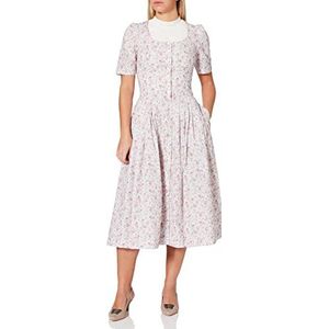 BERWIN & WOLFF TRACHT FOLKLORE LANDHAUS Damesjurk, grijs met roze, 44