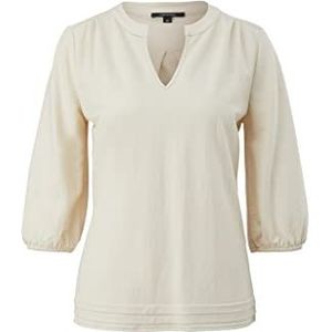 comma Dames T-Shirt, 811 beige, 40