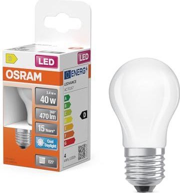 Osram - LED Lamp - Kogel P45 - Mat - 6x - 6500K - 3.4W (40W)