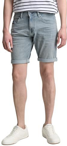 Jeans - Effen - Denim - Light Washed - Kort