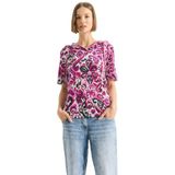 Cecil - Hoodie - Pink - Katoen-Modal Jerseykwaliteit - Capuchon met Trekkoord