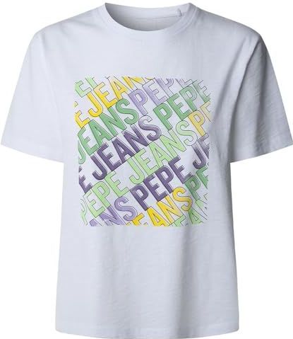 Pepe Jeans - T-shirt - Korte Mouwen - Ronde Hals - 100% Katoen