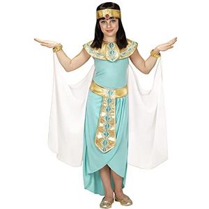 EGYPTIAN QUEEN"" (jurk, riem, kraag, manchetten, hoofdstuk, kap) - (140 cm / 8-10 jaar)