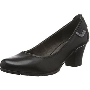 Jana 22404 Pumps voor dames, zwart 001, 37.5 EU Breed