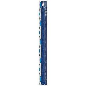 Opti P60-65-00223 ritssluiting, 100% polyester, 00223 blauw, 65 cm