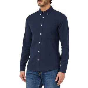 ONLY & SONS Herenhemd met lange mouwen, eenkleurig, navy blazer, XXL