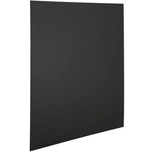 6 x XXL leisteenplaten wanddecoratie zwart vierkant