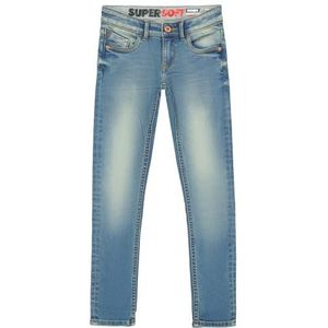 Vingino Amiche Jeans voor meisjes, Getint Mid Blue, 7 Jaar