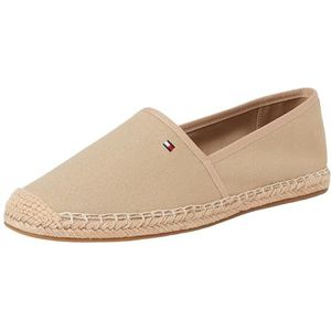 TOMMY HILFIGER Women's FLAG CANVAS ESPADRILLE, BEIGE (Mierikswortel), 6 UK, Beige Mierikswortel, 39 EU