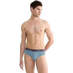 SLOGGI - Set van 3 Slips - Katoen - Blauw