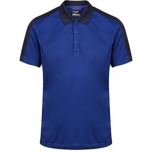 Regatta Professioneel Contrast Coolweave Wicking Polo Shirt, NewRoyal/Nvy, M