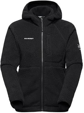 Mammut - Falera Pro - Damesjas - Zwart - Tussenlaag - Met Capuchon