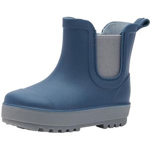 regenlaarzen rubberlaarzen, marineblauw grijs, 27 EU