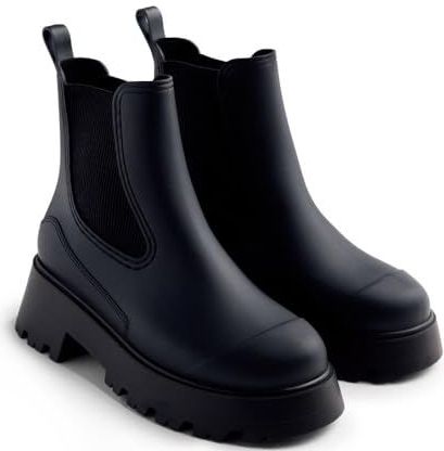 Gioseppo - Belding - Platform Regenlaarzen - 5 cm Hoogte