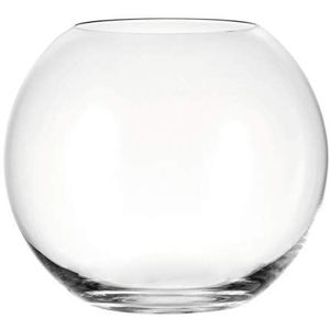 LEONARDO Boccia bolvaas, hoogte 17,5 cm, diameter 20 cm, helder glas, 019009