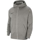 Nike Unisex Kinder Park 20 sweatshirt met capuchon, donkergrijs gemêleerd/zwart, 8-9 jaar
