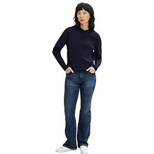 TOM TAILOR Dames Kate Bootcut Jeans 1034221, 10281 - Mid Stone Wash Denim, 27W / 30L