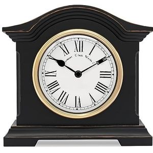 Towcester Clock Works Co. Acctim 33283 Falkenburg haardklok, zwart