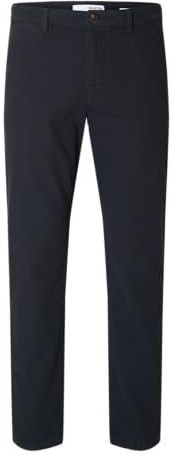 Selected Homme, Heren, Broeken, Blauw, Maat: W32 Katoen,