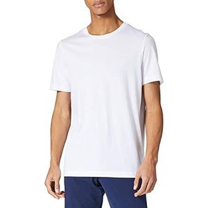 camel active - Basic T-shirt - Wit - Rondhals - Katoen