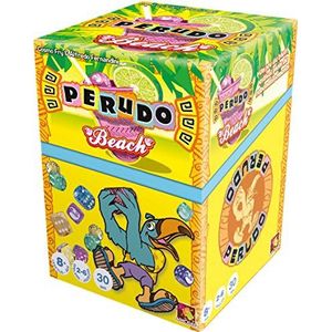 Perudo Beach Dobbelspel - Vanaf 8 jaar - 2-6 spelers - Waterproof en inclusief strandtasje