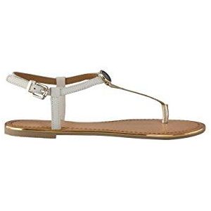 Tommy Hilfiger Dames J1285ulia Hg 66a1 T-sluiting, Wit Whisper White 016, 37 EU