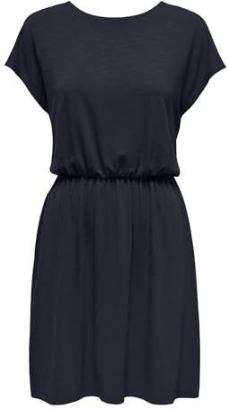 Onlfreda JRS Batsleeve O-Neck Mix Dress, night sky, XS