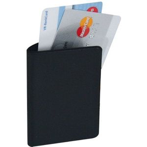 HERMA 5548 RFID Blocker Kaarthoes voor 2 kaarten, zwart, NFC-beschermhoes ter bescherming van creditcards, identiteitskaart, bankkaart, paspoort, creditcardetui van kunststof
