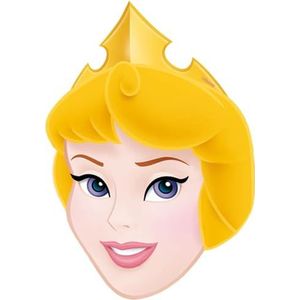 ALMACENESADAN 0558 – verpakking met 6 maskers, Disney-prinsessen, voor feestjes en verjaardagen